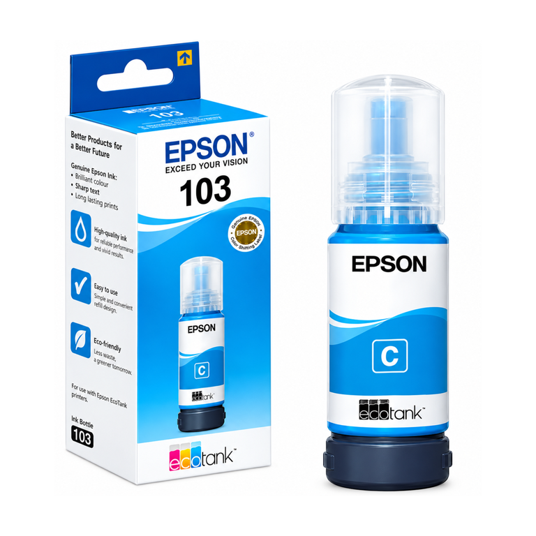EPSON INK BOTTLE 103 CY