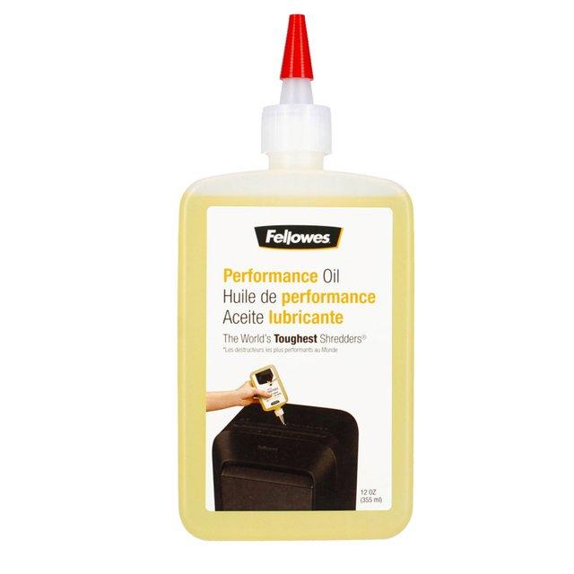 FELLOWES SHREDDER OIL 355ML CRC36086