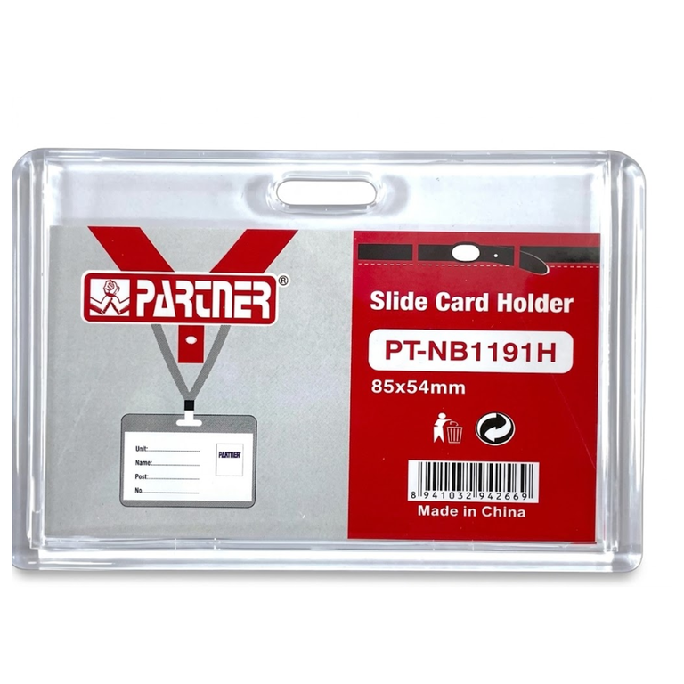 PARTNER ID CARD HOLDER PT-NB1191H (85X54MM)